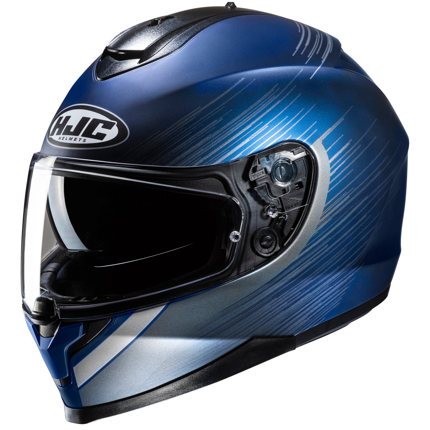 HJC HJC C70N - Sway MC2SF Blue - Front View
