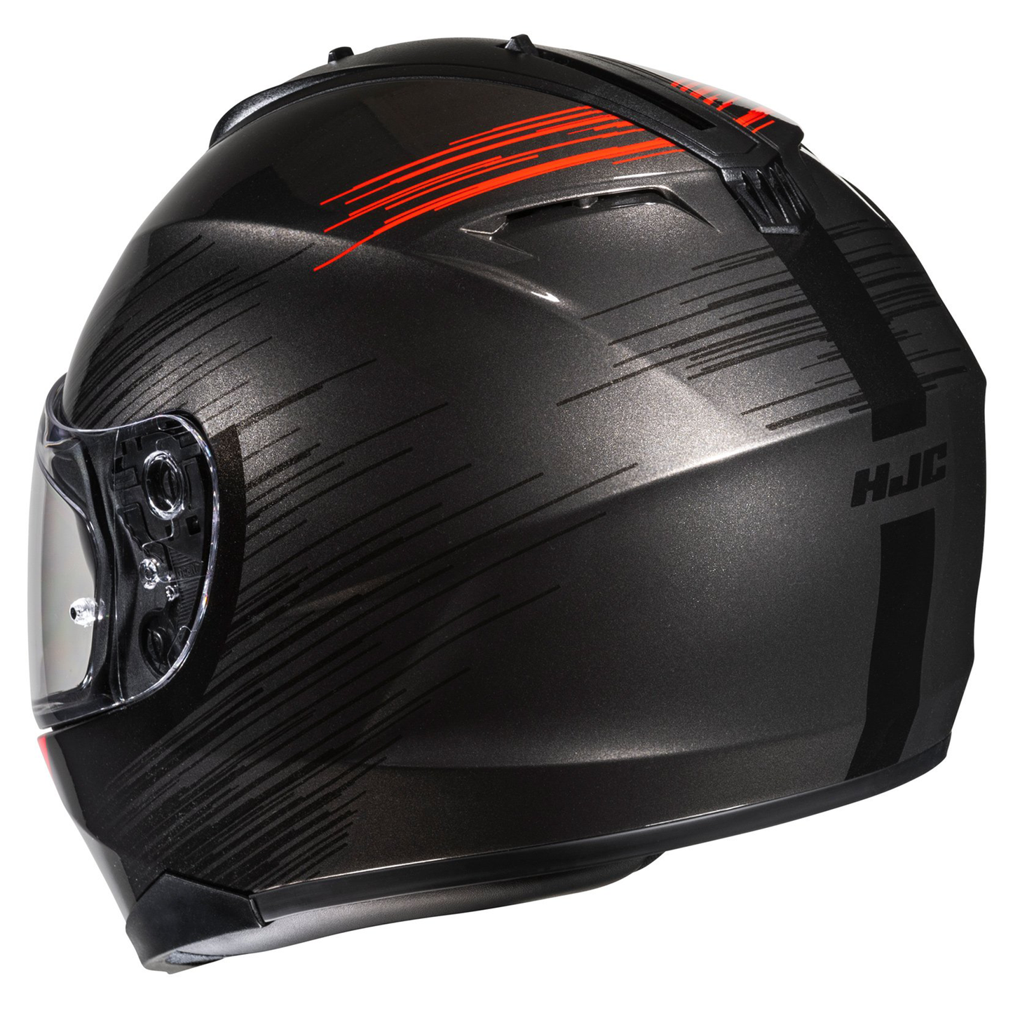 HJC HJC C70N - Sway MC1 Red - Interior View