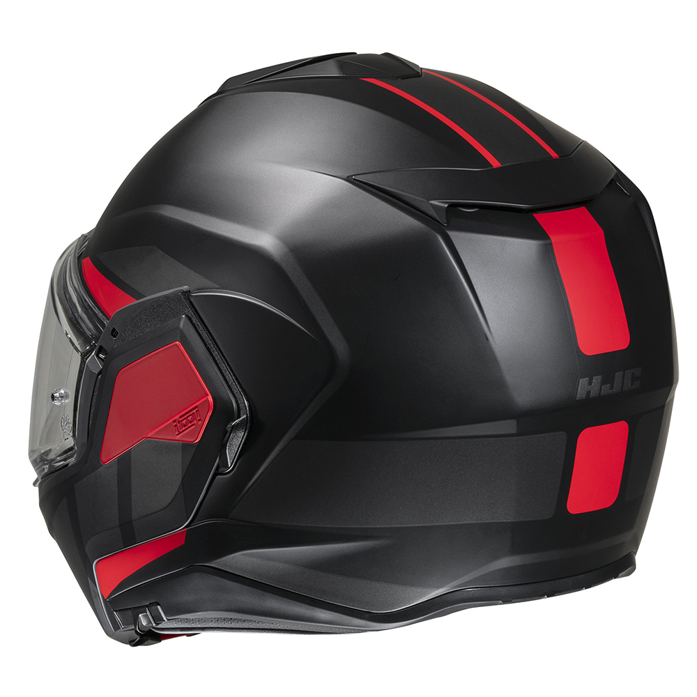 HJC HJC I100 - Beis MC1SF Red - Rear View