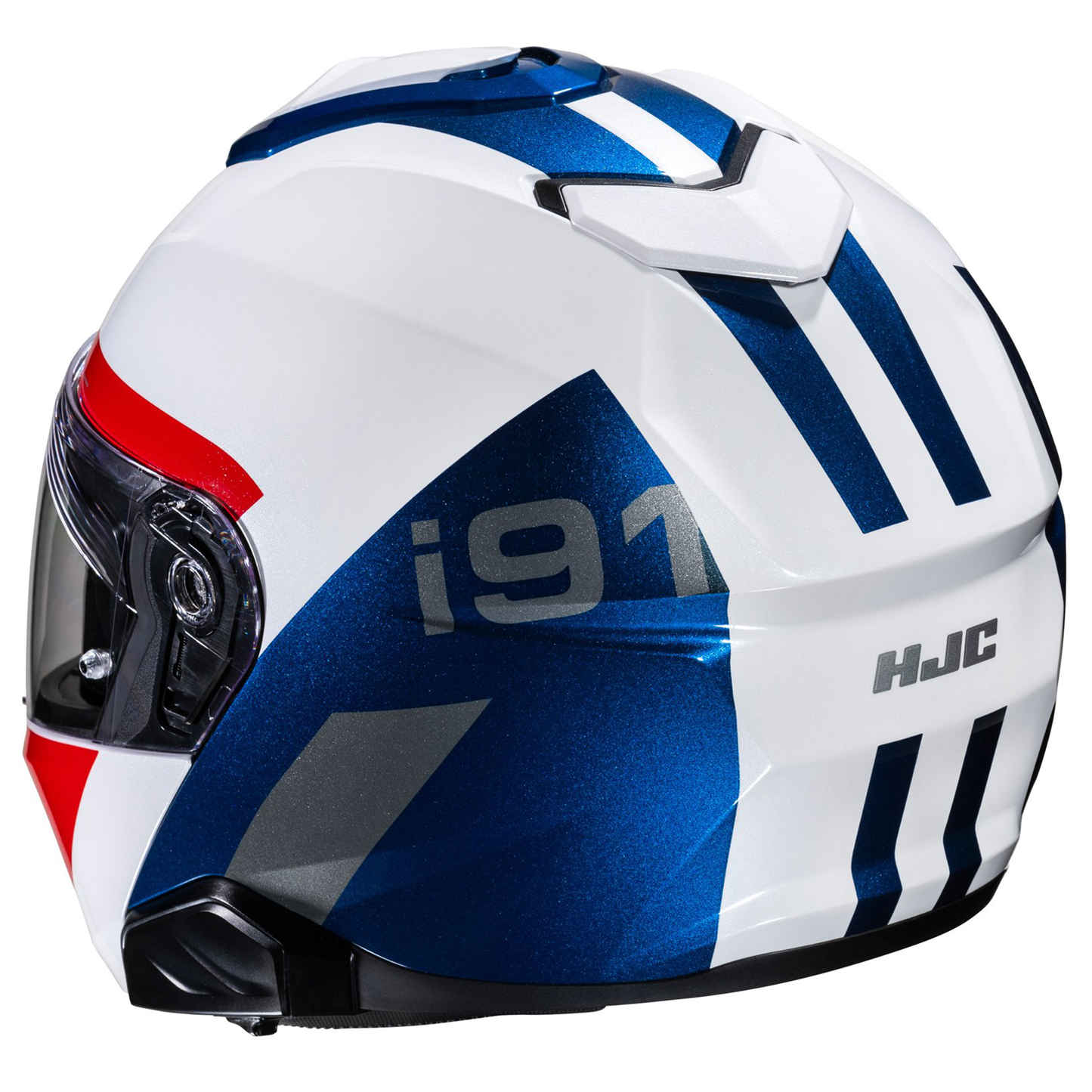 HJC HJC I91 - Bina White Blue Red - Interior View