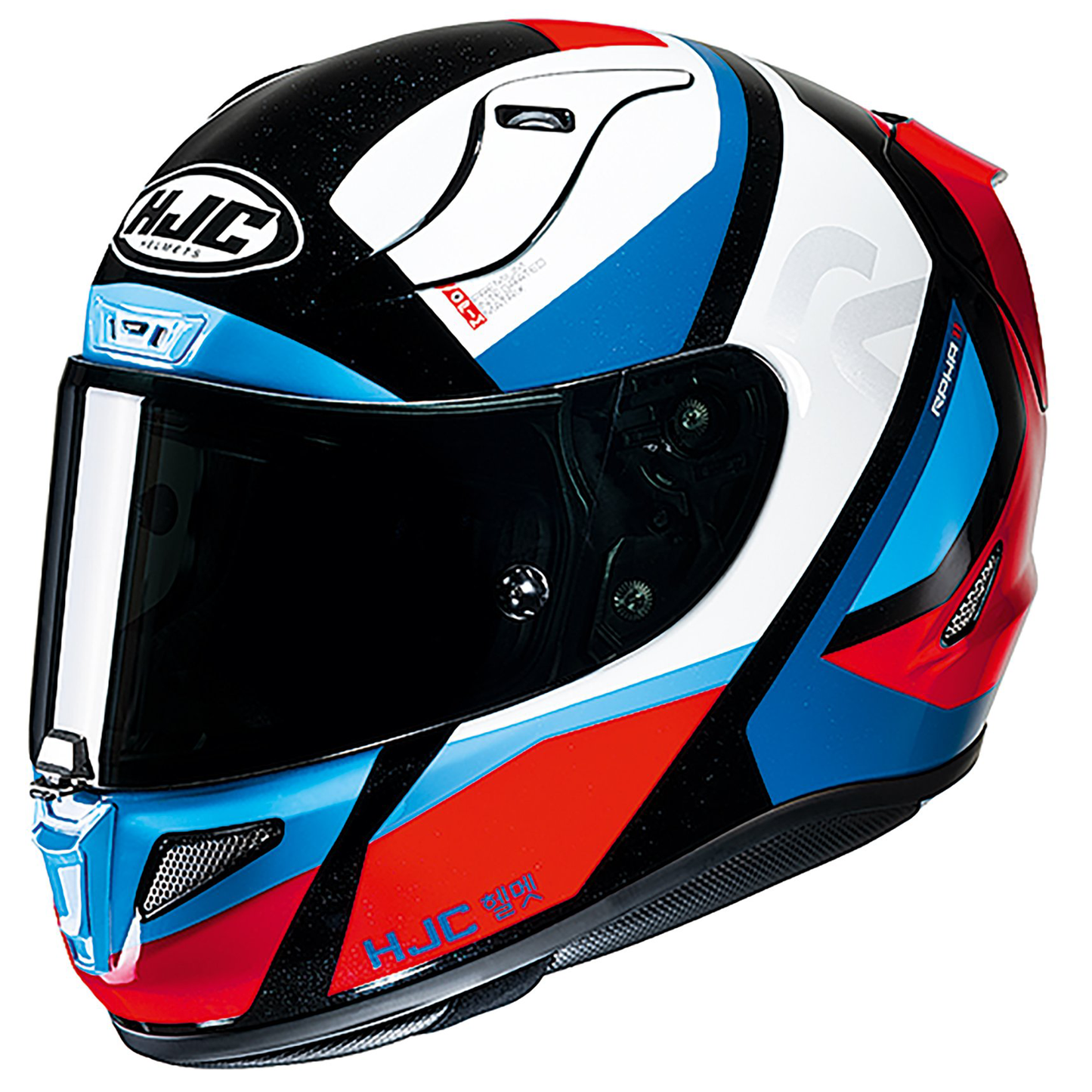HJC HJC RPHA 11 - Seeze Blue Red White - Side View