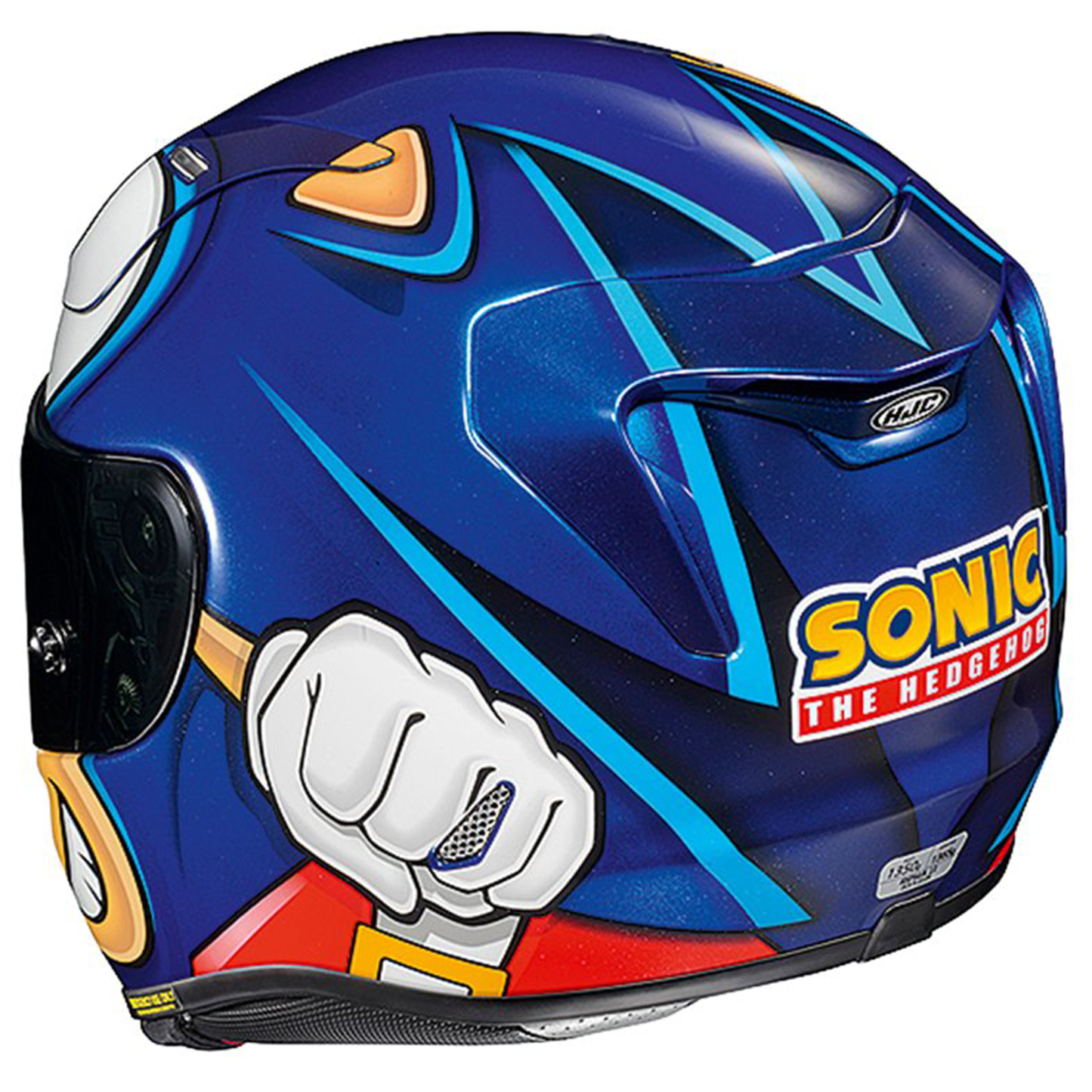HJC RPHA 11 - Sonic Sega - Includes Light Smoke Visor