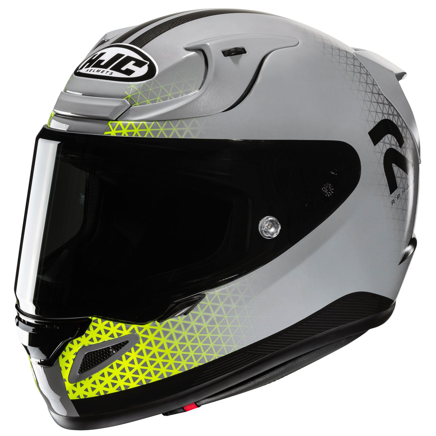 HJC HJC RPHA 12 - Enoth Yellow - Includes Free Light Smoke Visor - Side View
