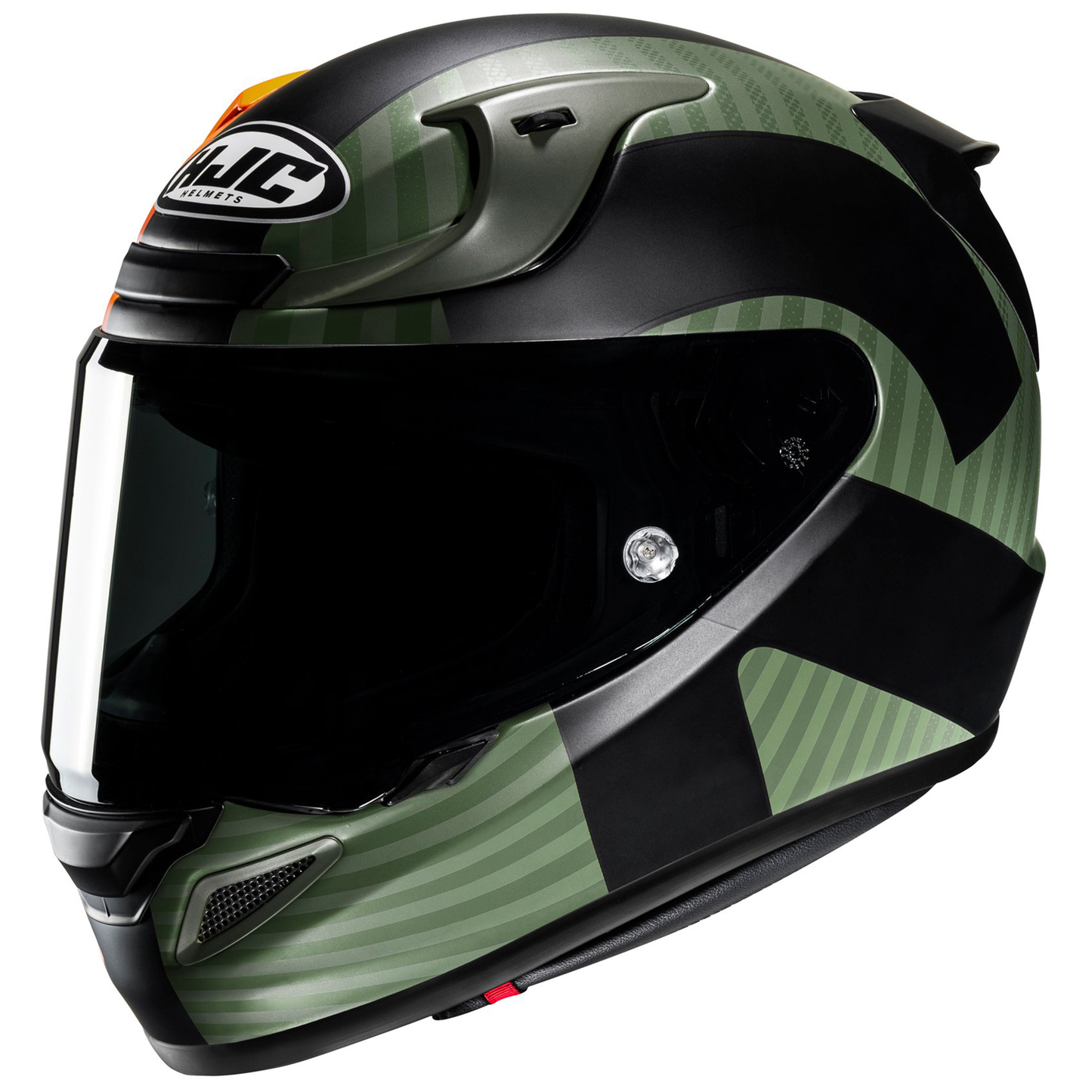 HJC RPHA 12 - Ottin Orange/Green/Black - Includes Free Light Smoke Visor