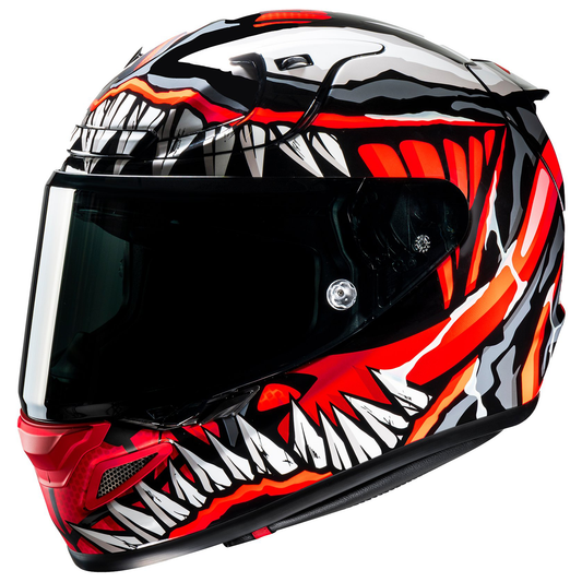 HJC RPHA 12 - Maximised Venom Marvel - Includes Free Light Smoke Visor