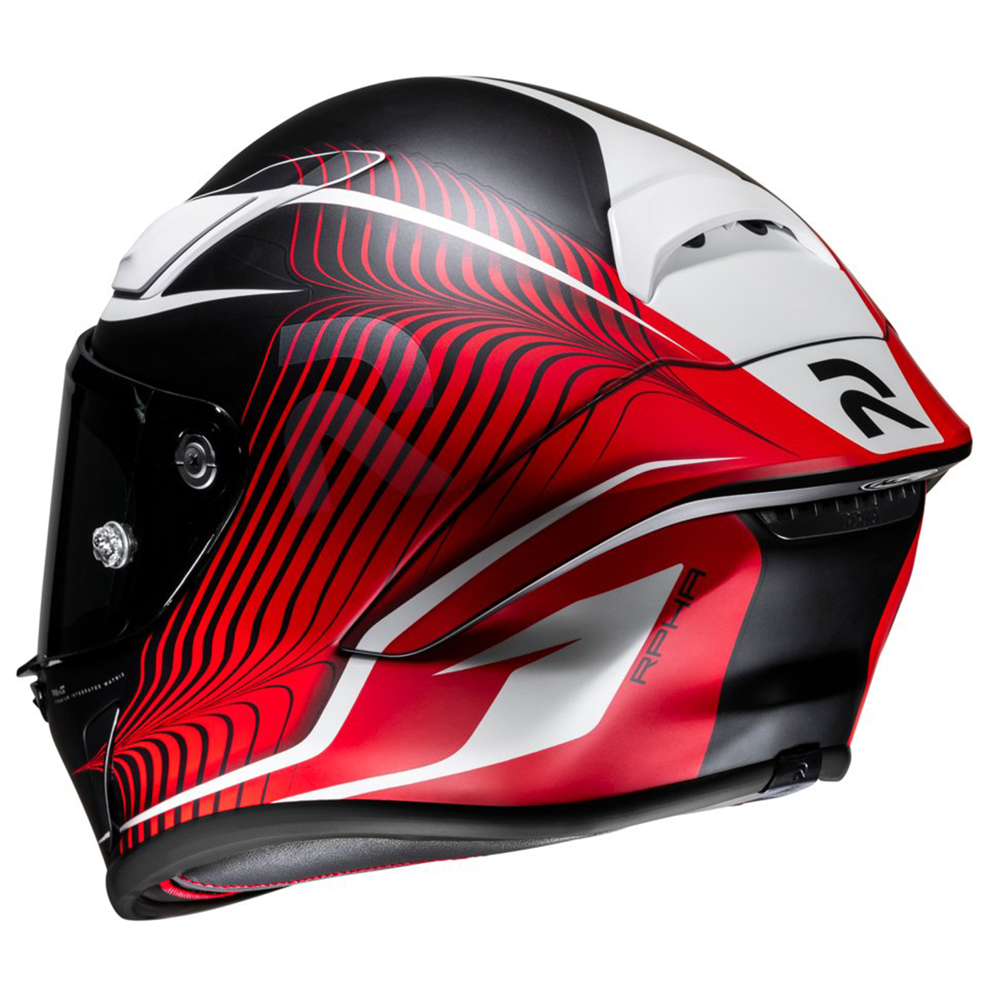 HJC HJC RPHA 1 - Lovis Red - Rear View