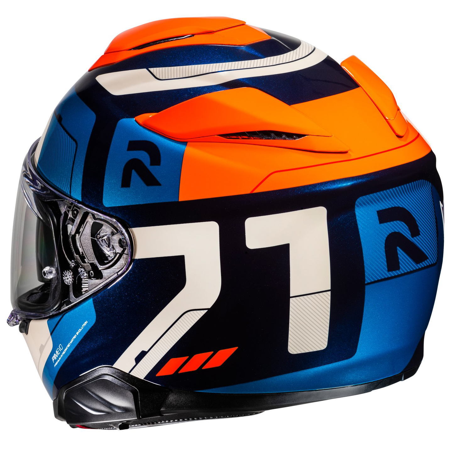 HJC HJC RPHA 71 - Cozad Blue/Orange - Interior View