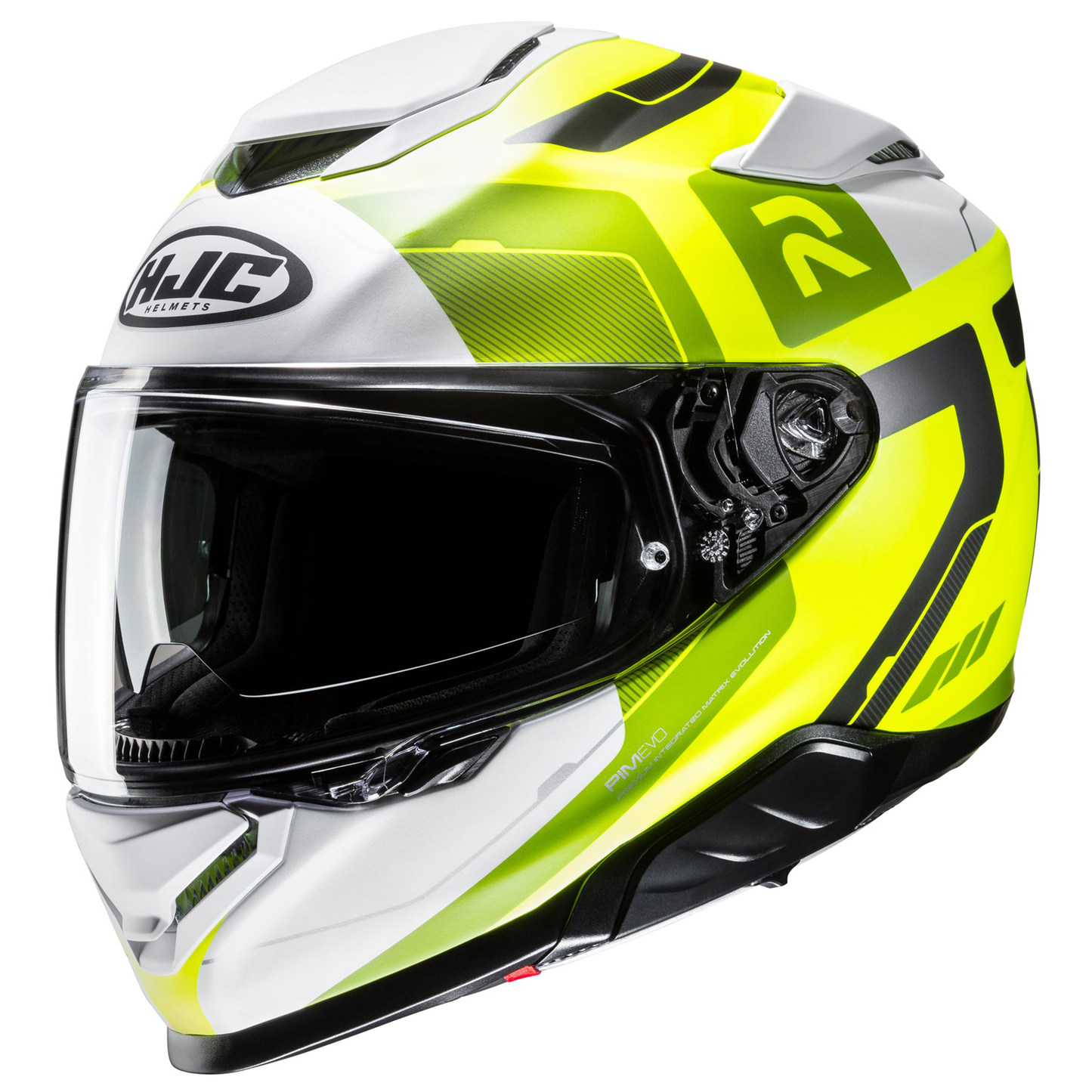 HJC HJC RPHA 71 - Cozad Flo Yellow - Front View
