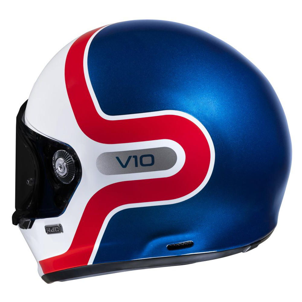 HJC V10 - Grape MC21 White/Red/Blue