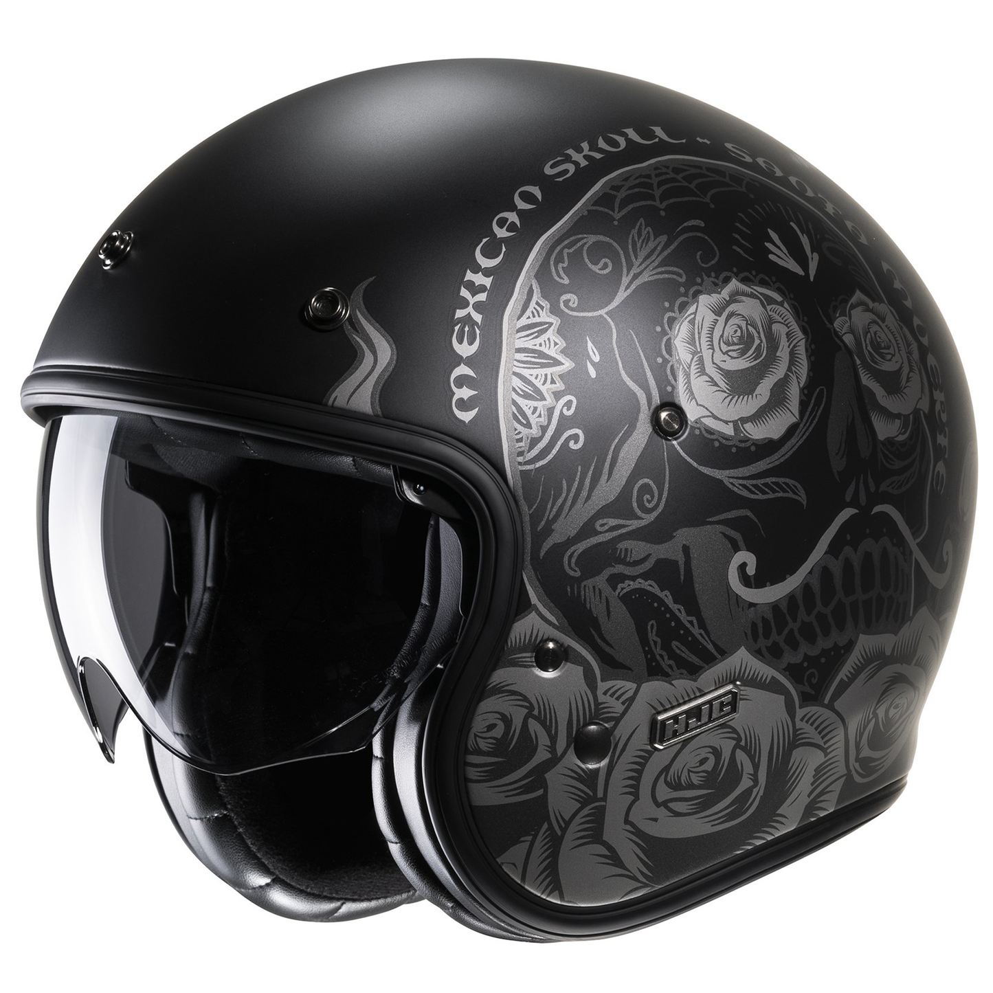 HJC HJC V31 - Desto MC5SF Black - Front View