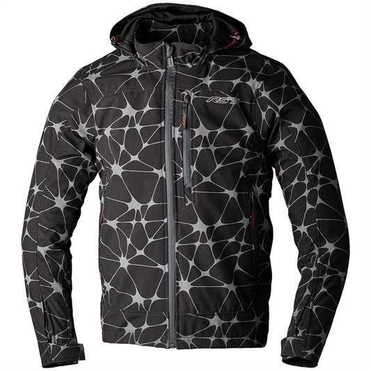 RST Havoc CE Men's Textile Jacket - Black/Grey