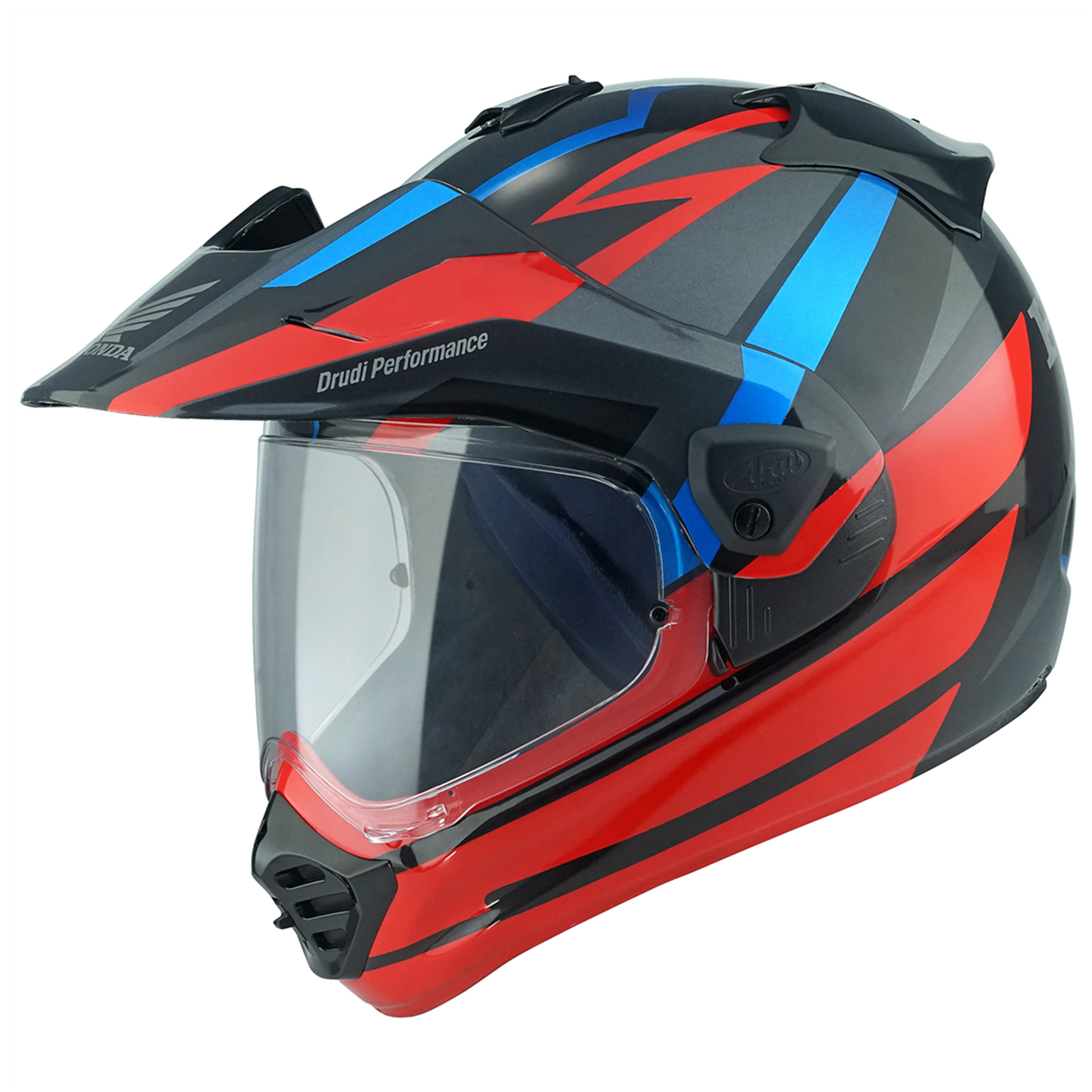 Arai Tour-X5 Honda Africa Twin Black / Red - Free Dark Visor & Intercom