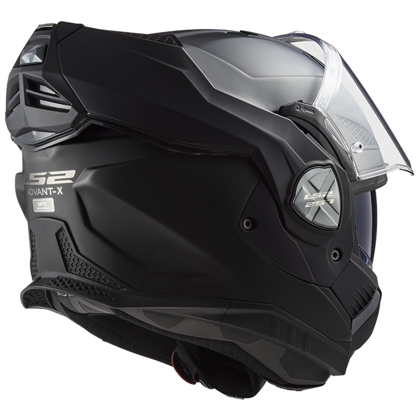 LS2 FF901 ADVANT X  MATT BLACK with Cardo intercom Pre-installed (LS2-4X-UCS) FREE Dark Visor