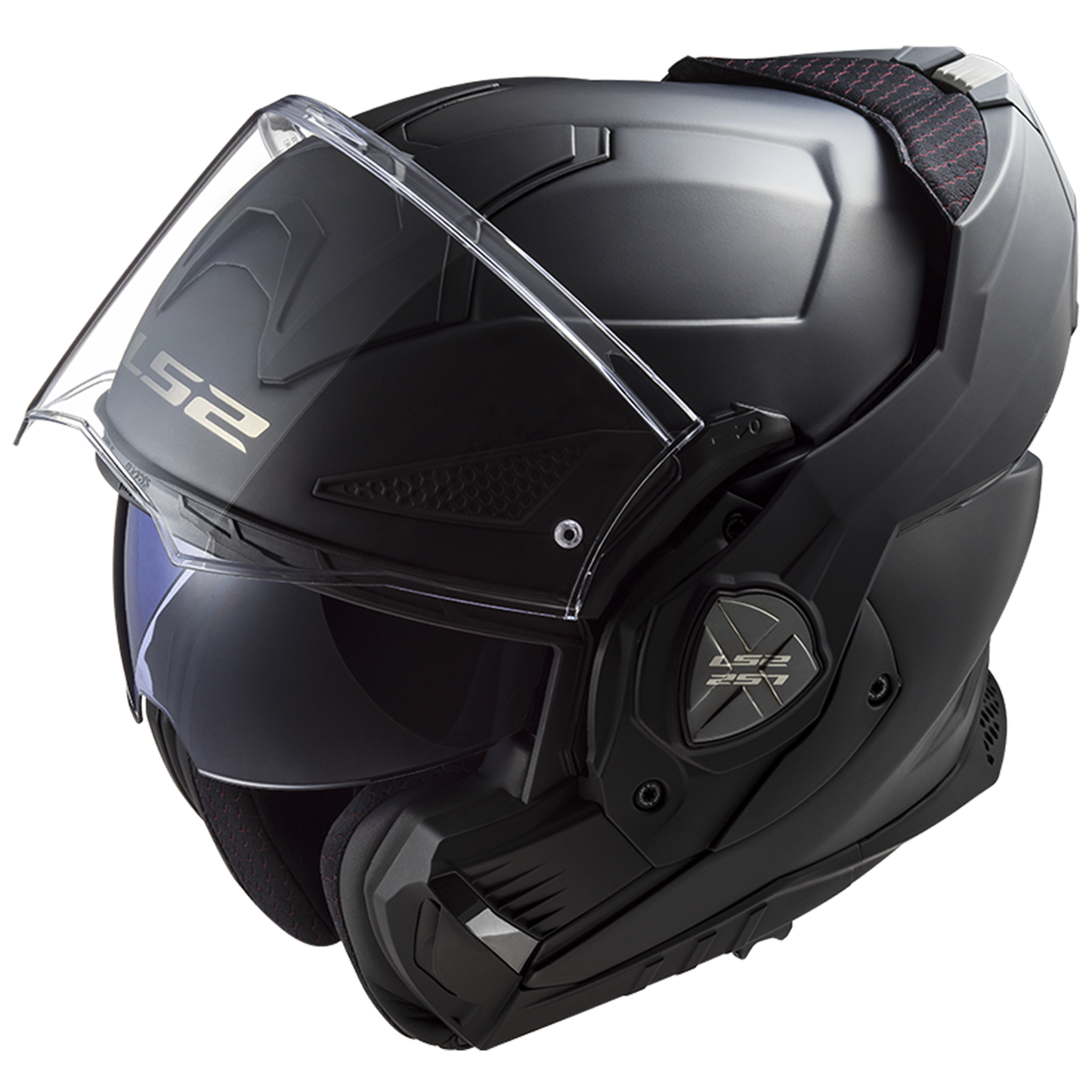 LS2 FF901 ADVANT X  MATT BLACK with Cardo intercom Pre-installed (LS2-4X-UCS) FREE Dark Visor