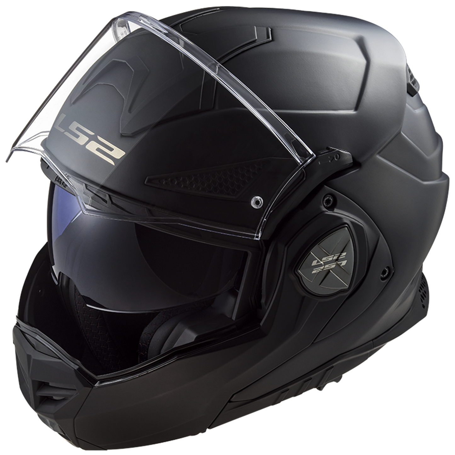 LS2 FF901 ADVANT X  MATT BLACK with Cardo intercom Pre-installed (LS2-4X-UCS) FREE Dark Visor