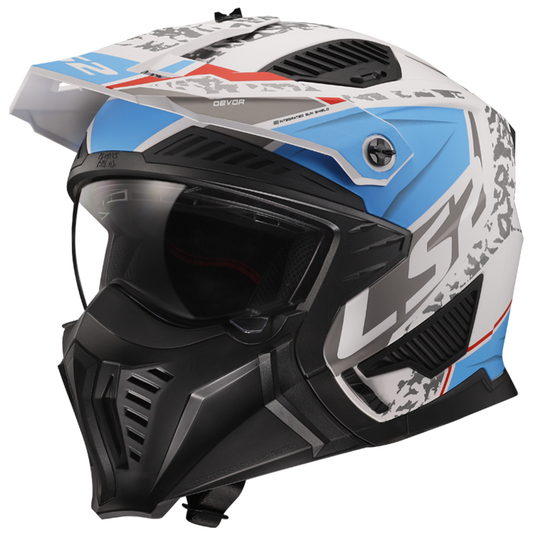 LS2 OF606 Drifter - Devor Matt White Blue