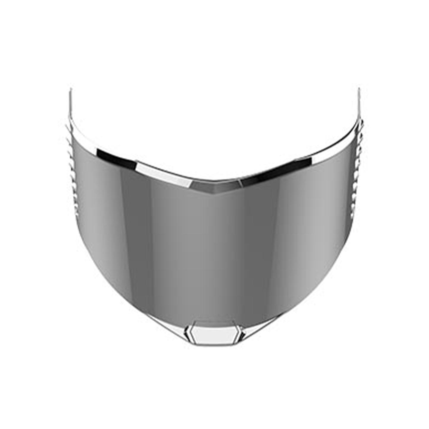 LS2 FF805 Visor - Iridium Silver
