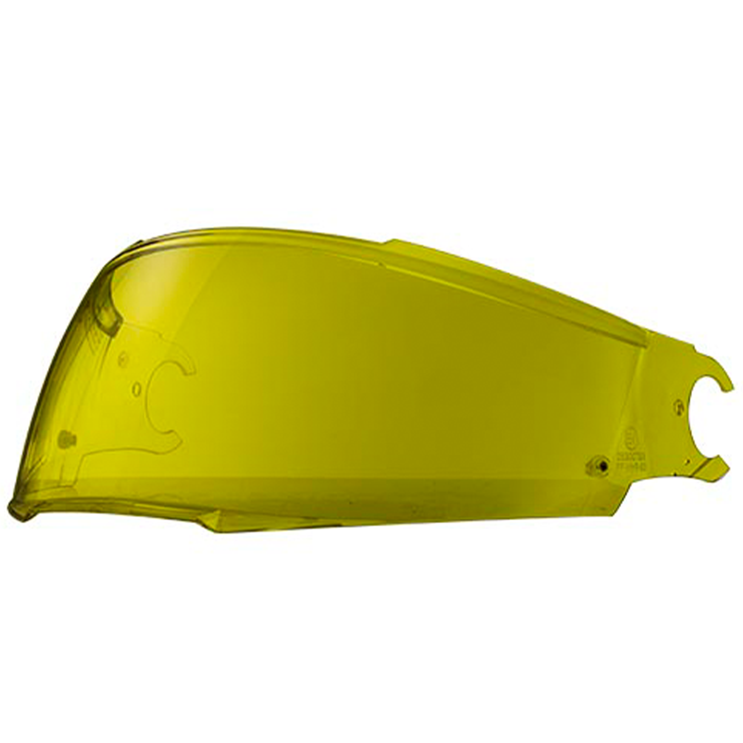LS2 LS2 FF902 Visor - Yellow - Front View