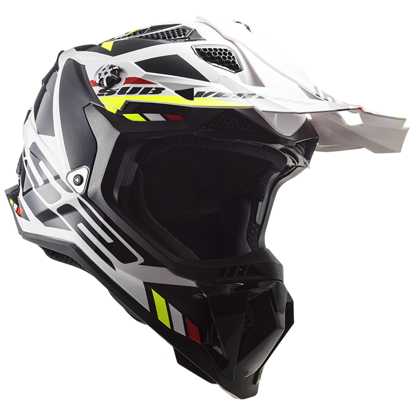 LS2 LS2 MX700 Subverter Evo 2 - Stomp White Black - Interior View