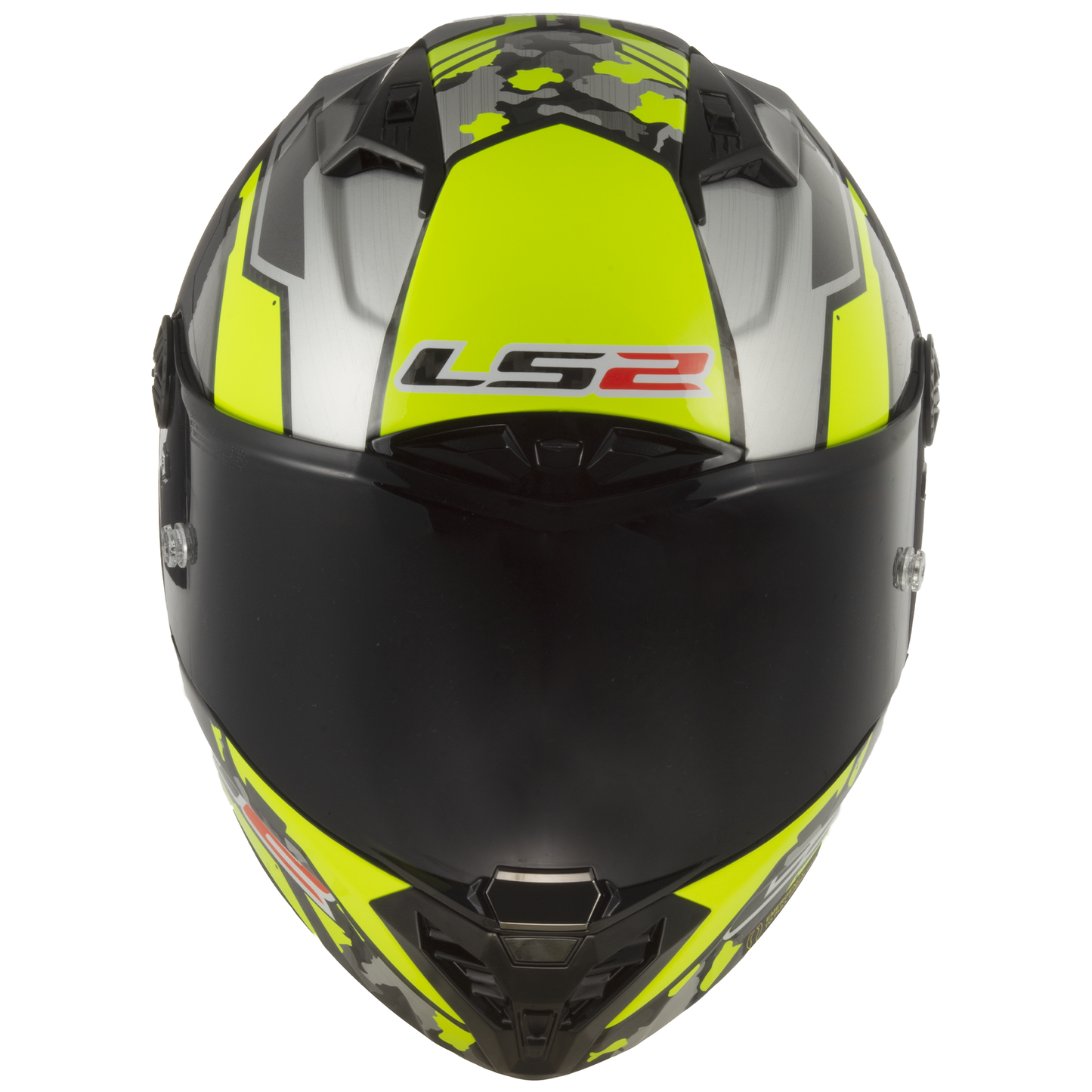 LS2 LS2 FF805 Thunder Carbon - Space Hi-Vis Yellow Grey(Includes Additional Dark Visor) - Interior View