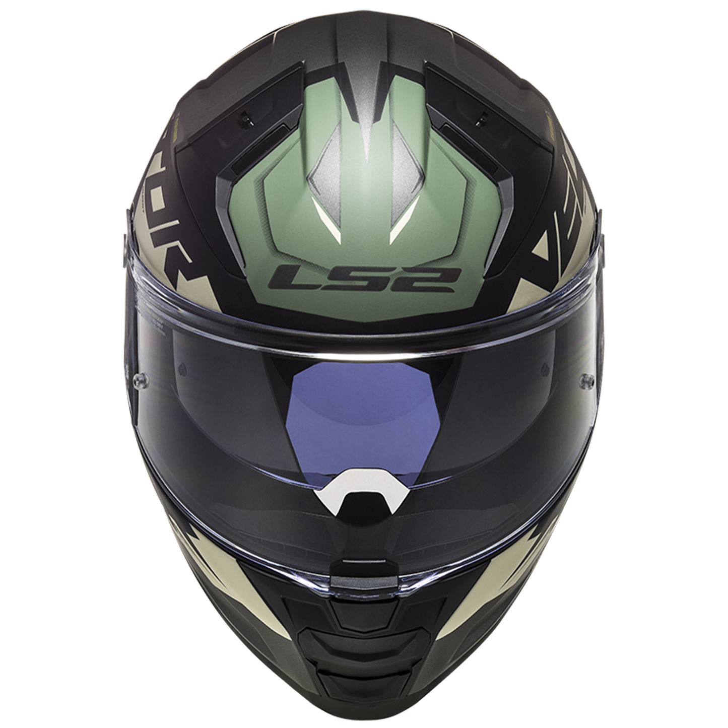 LS2 LS2 FF811 Vector 2 - Absolute Matt Black Silver - View 6