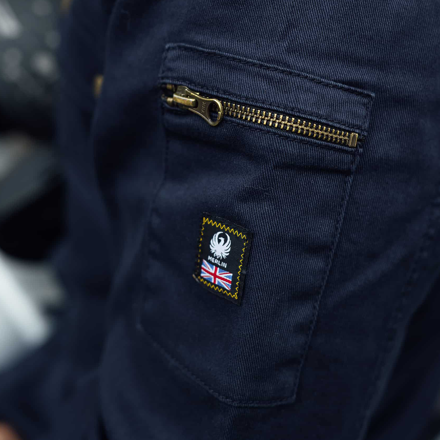 Merlin Brody D30® Single Layer Riding Shirt - Navy