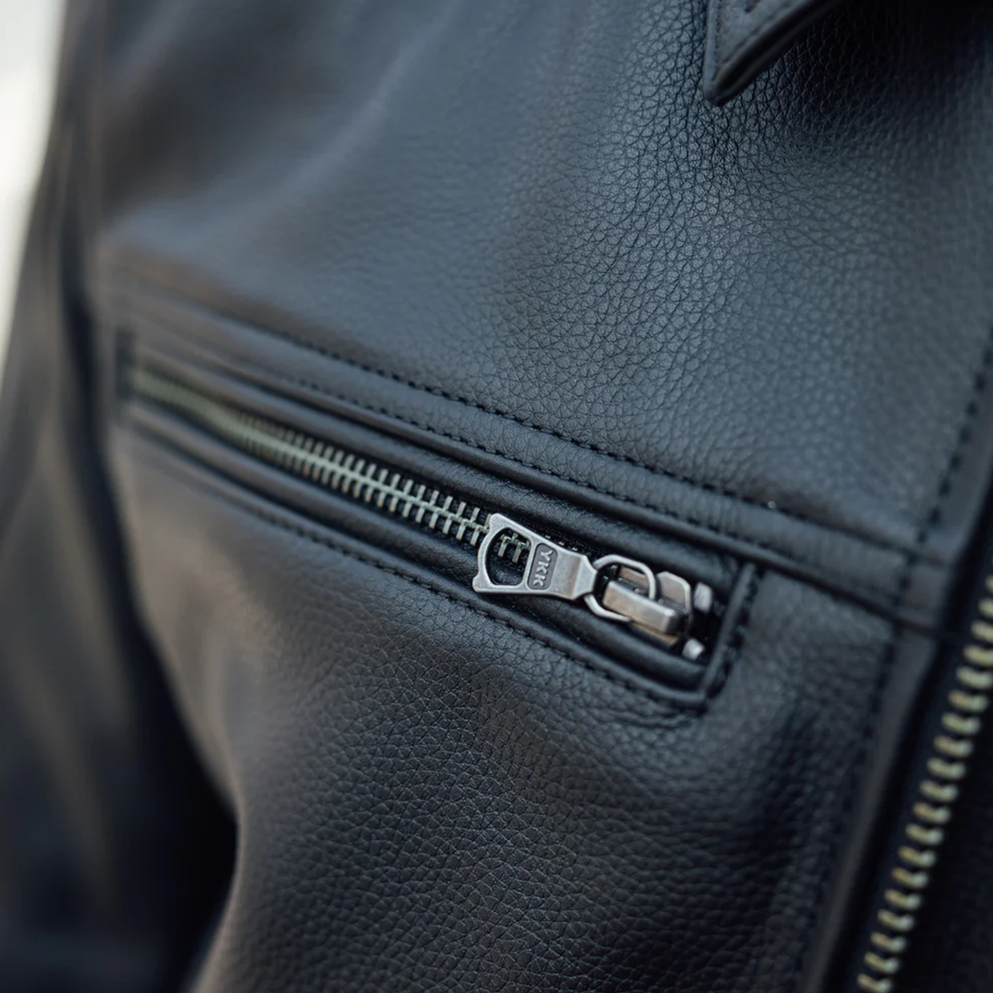 Merlin Merlin Kingsbury D30 AAA Leather Jacket - Black - Interior View