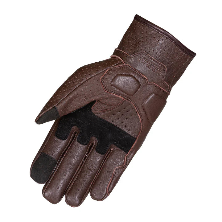 Merlin Merlin Legacy Leather D3O Gloves - Side View