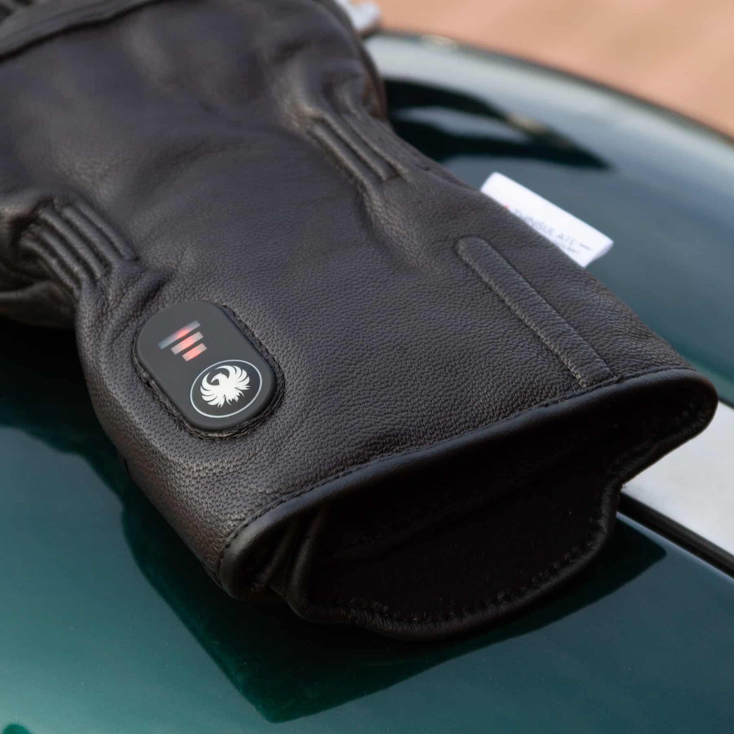 Merlin Merlin Minworth II D30 Heated Glove - BLACK - Interior View