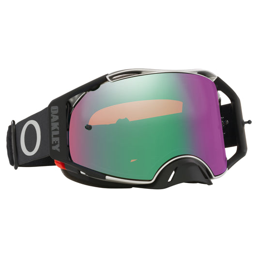 Oakley Airbrake MX Goggle (Tuff Blocks Black/Gunmetal) Prizm MX Jade Lens