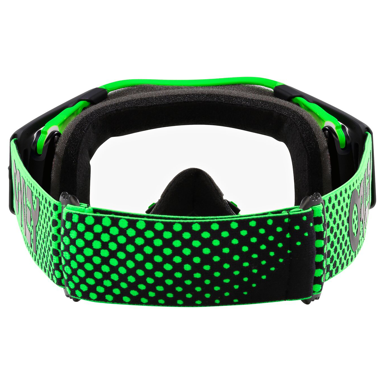 Oakley Oakley Airbrake MX Goggles (Moto Green) Clear Lens - View 7