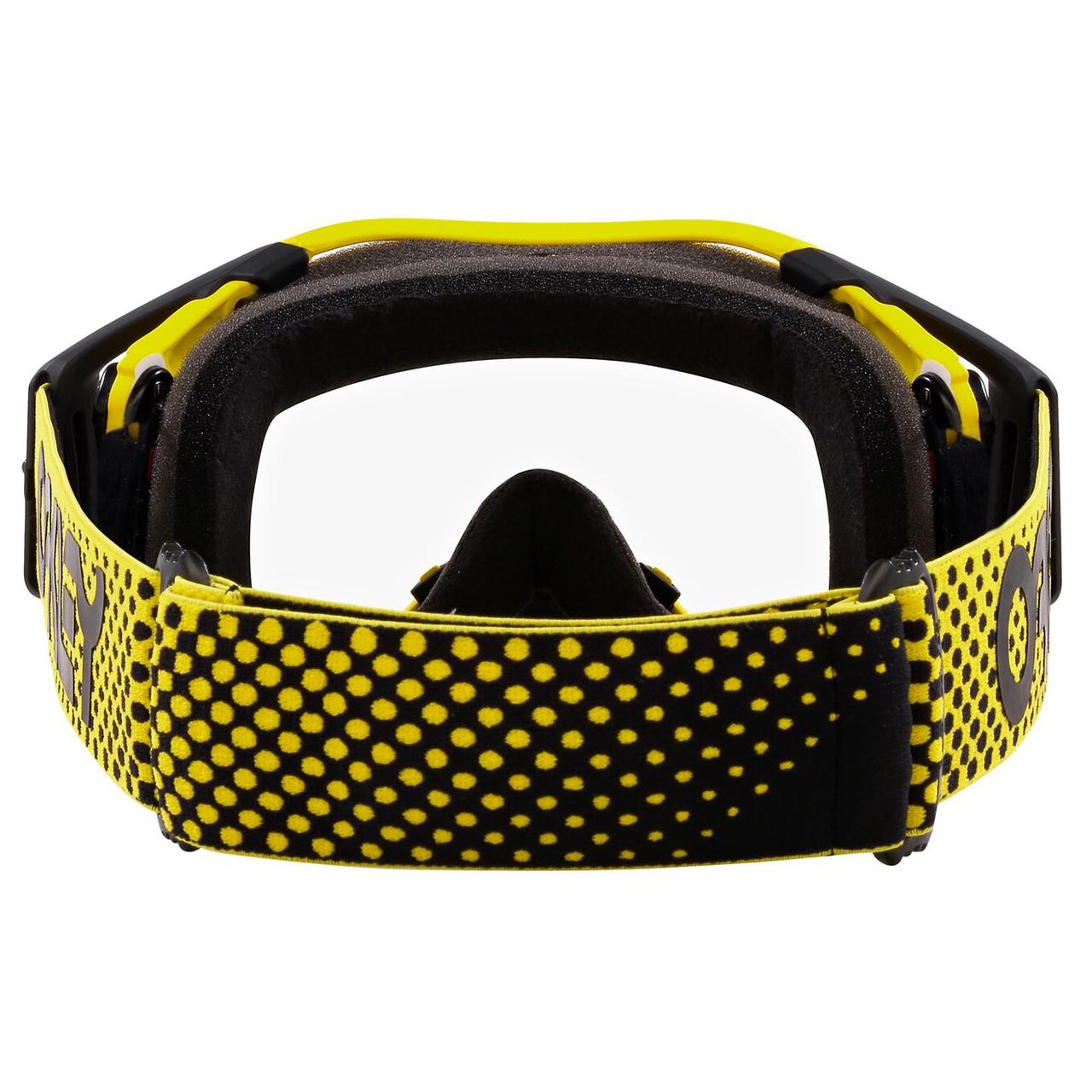 Oakley Oakley Airbrake MX Goggles (Moto Yellow) Clear Lens - View 7