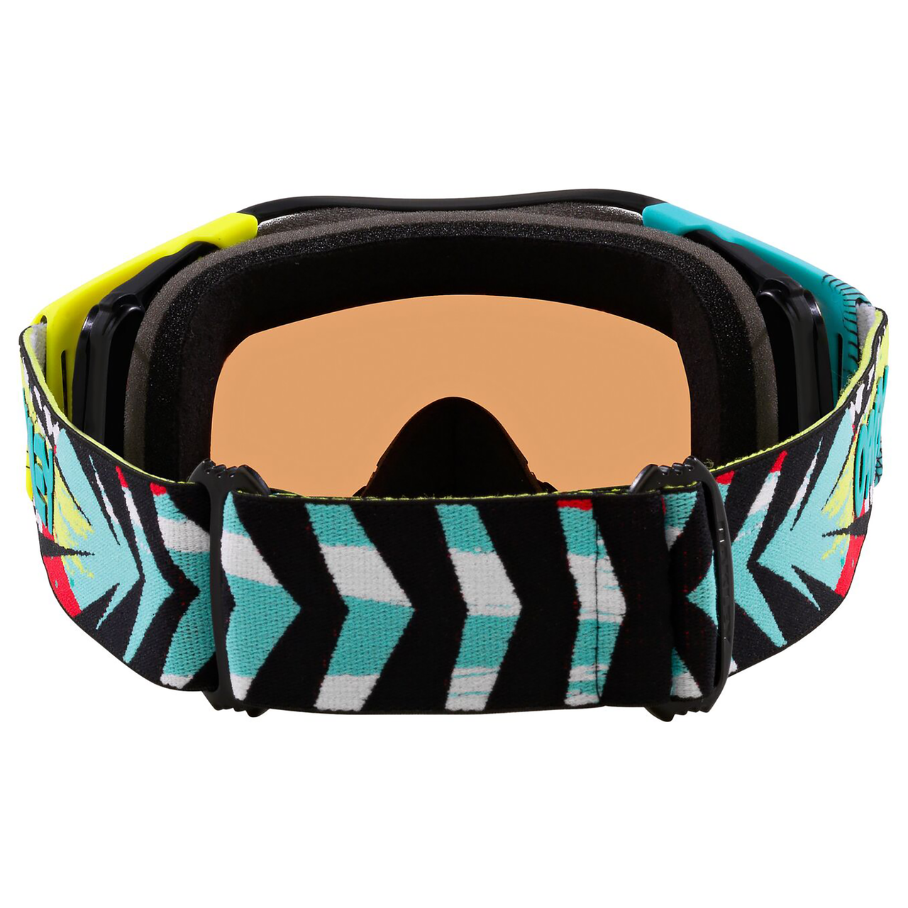 Oakley Airbrake Jeffrey Herlings Signature MX Goggle (Black/Teal/Yellow) Prizm MX Black Lens