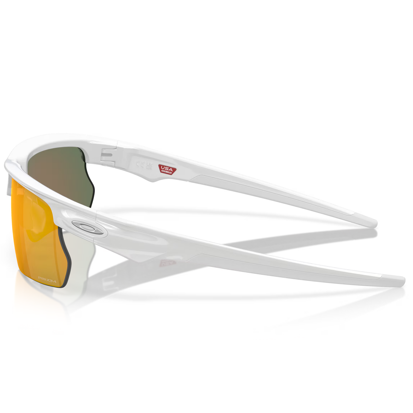 Oakley BiSphaera Sunglasses (Polished White) Prizm Ruby Lens