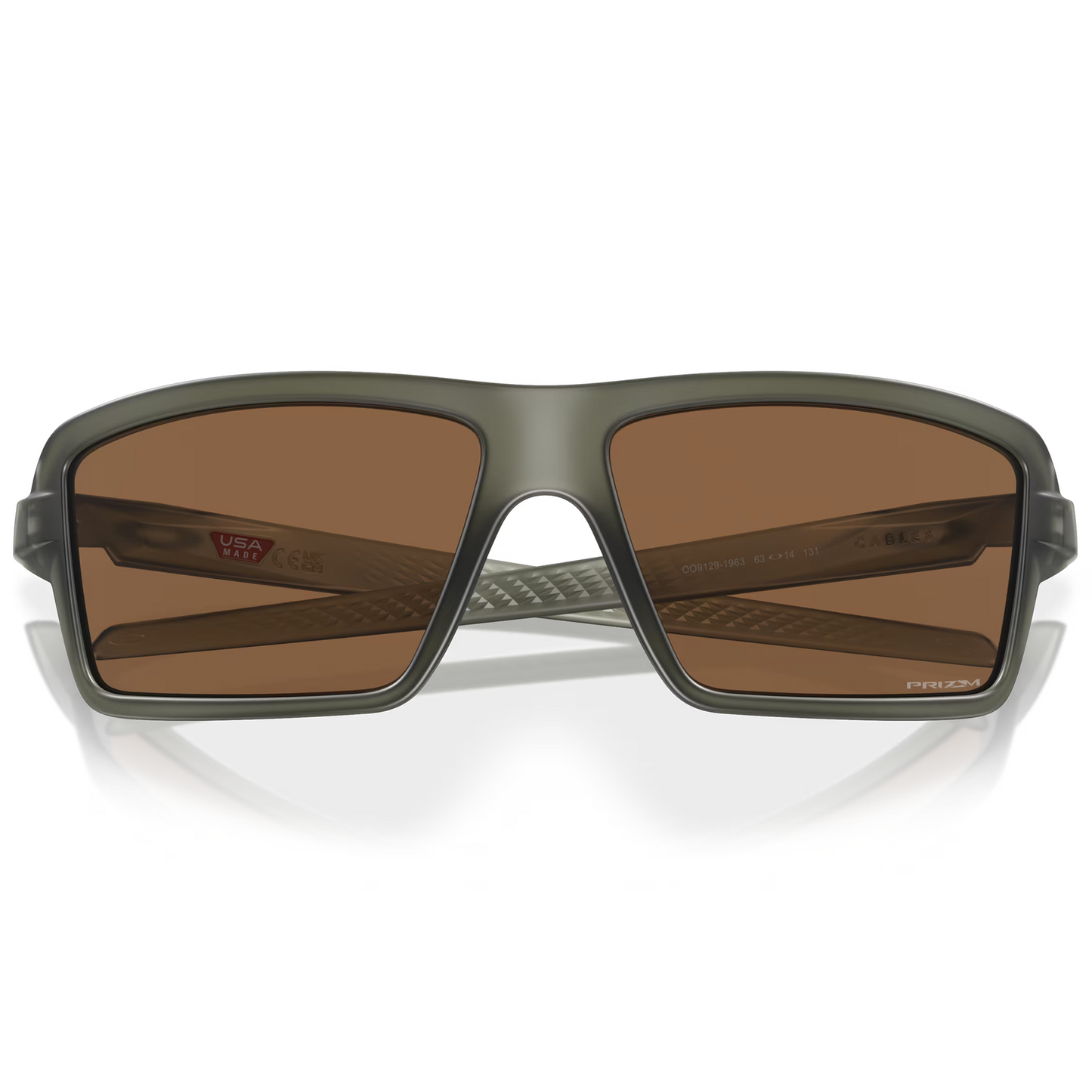 Oakley Cables Sunglasses (Matte Olive Ink) Prizm Bronze Lens