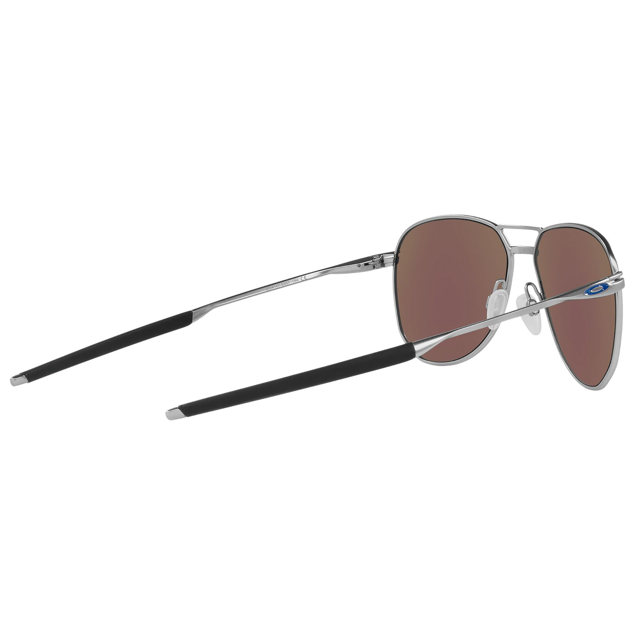 Oakley Contrail Sunglasses (Satin Chrome) Prizm Sapphire Lens