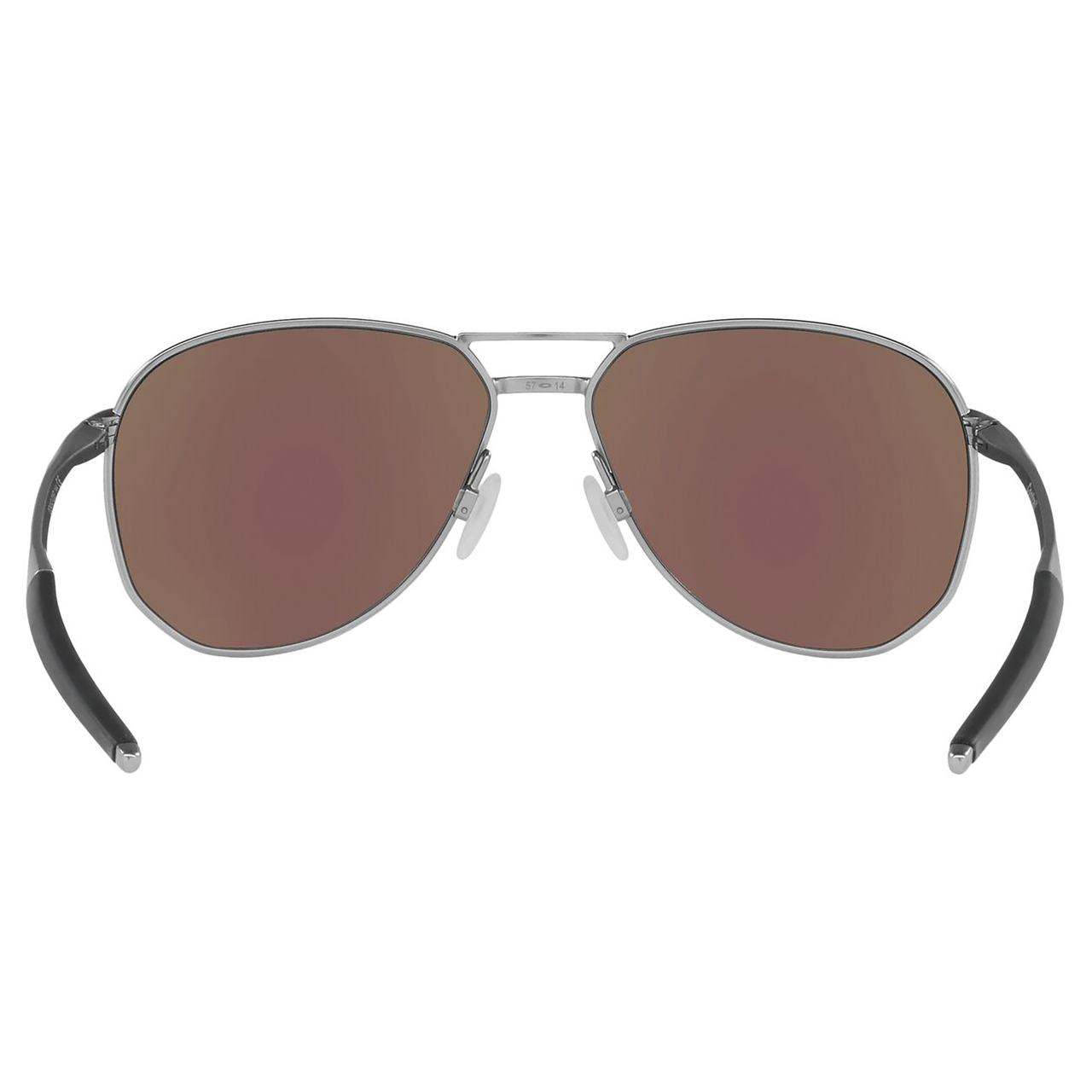 Oakley Contrail Sunglasses (Satin Chrome) Prizm Sapphire Lens
