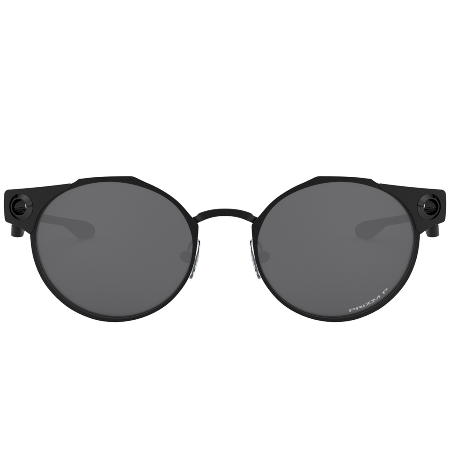 Oakley Oakley Deadbolt Sunglasses (Satin Black) Prizm Black Polarized Lens - View 8