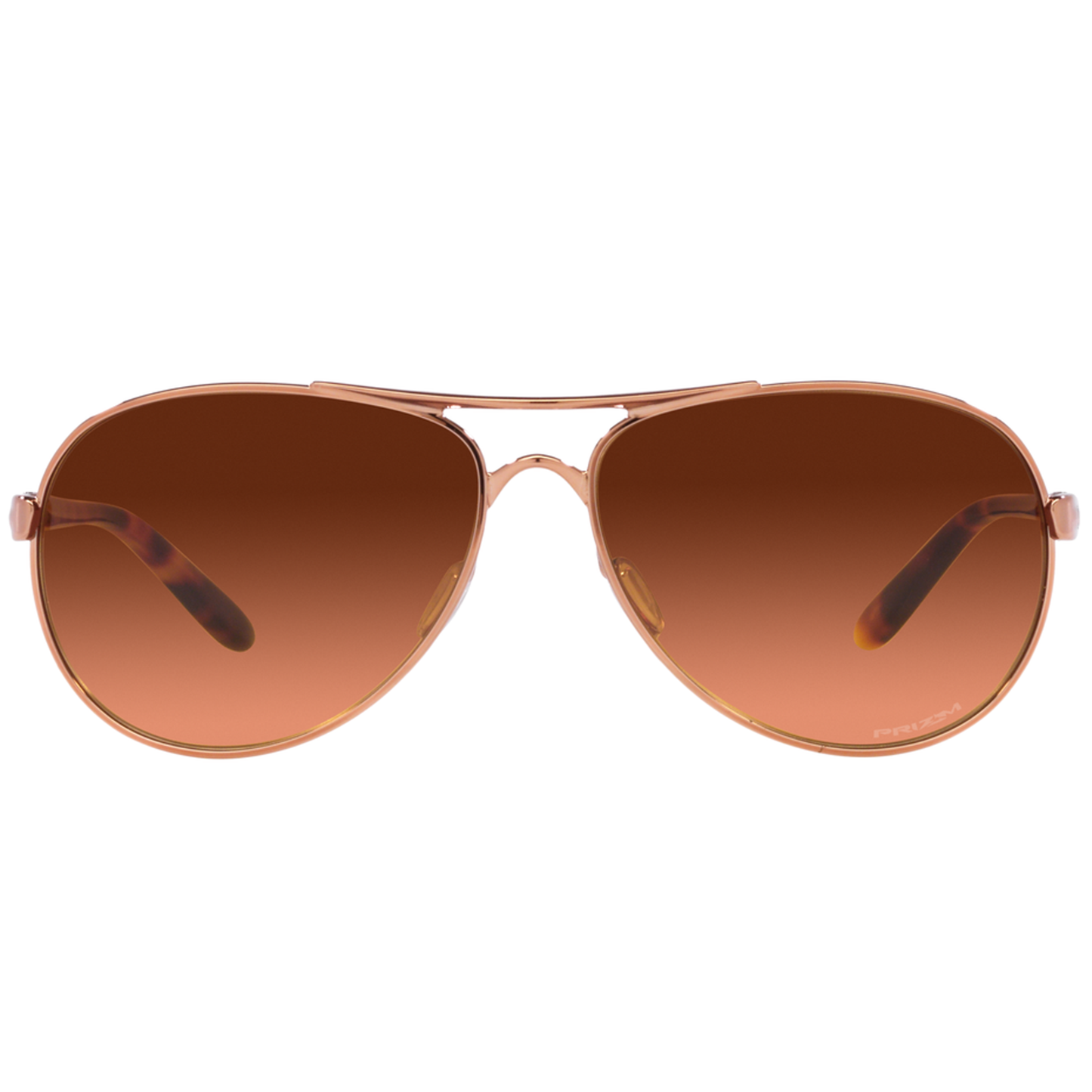 Oakley Oakley Feedback Sunglasses (Rose Gold) Prizm Brown Gradient Lens - View 8