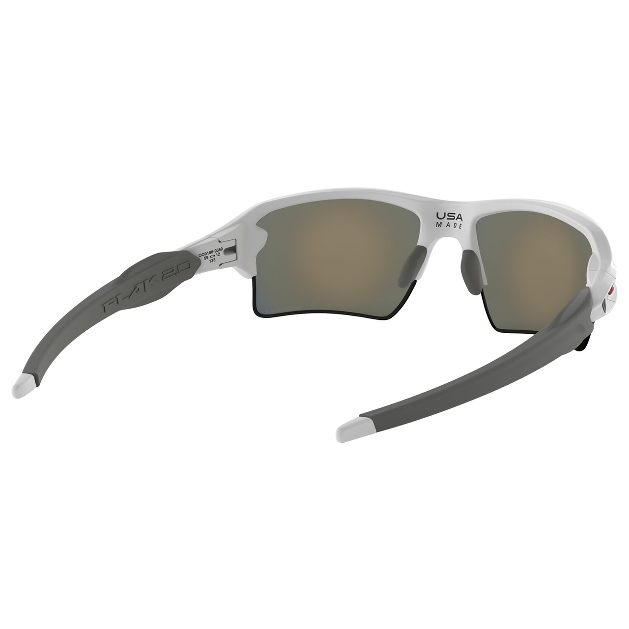 Oakley Flak 2.0 XL Sunglasses (Polished White) Prizm Ruby Lens