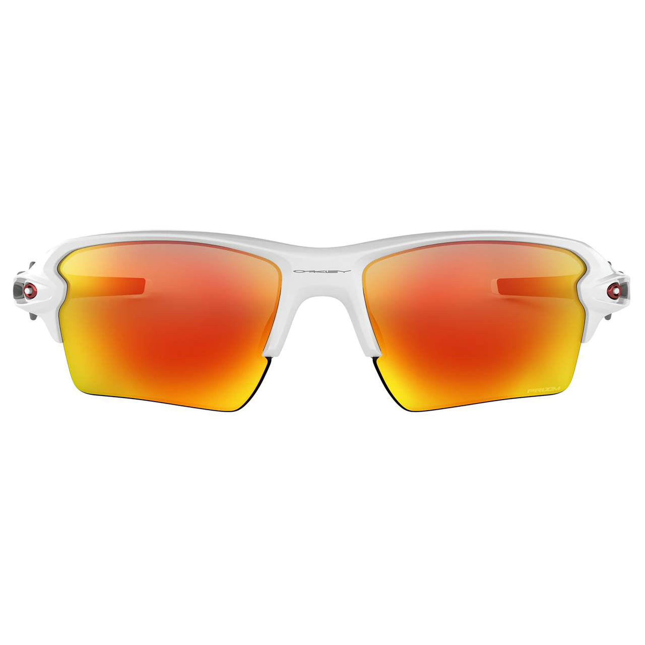 Oakley Flak 2.0 XL Sunglasses (Polished White) Prizm Ruby Lens