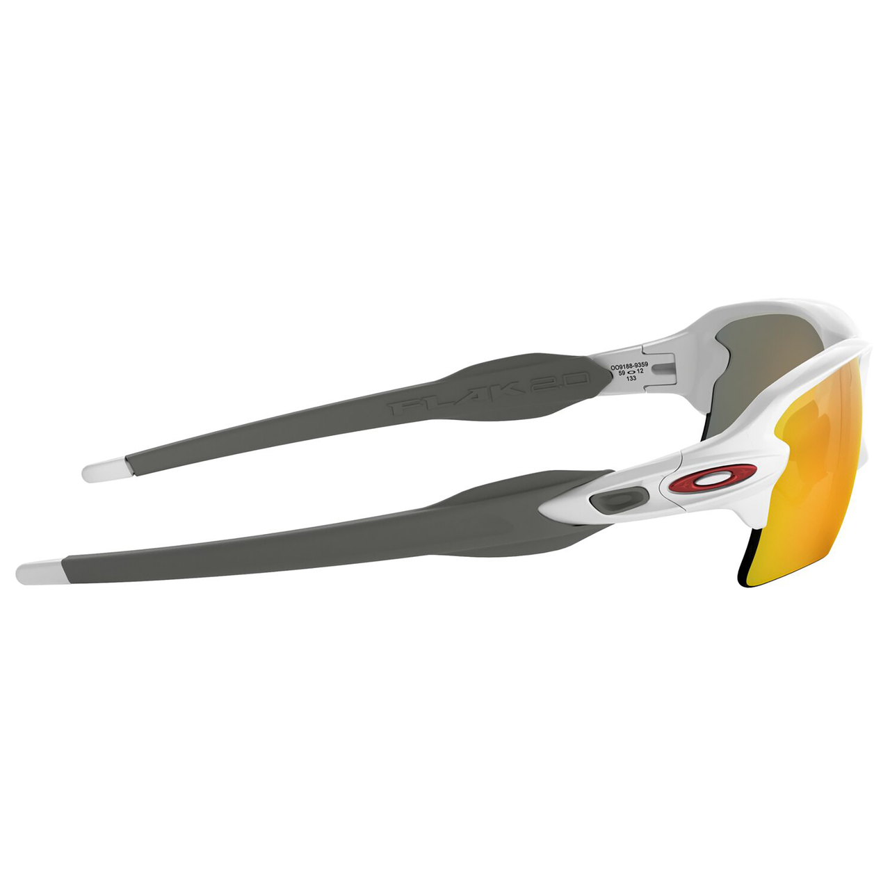 Oakley Flak 2.0 XL Sunglasses (Polished White) Prizm Ruby Lens