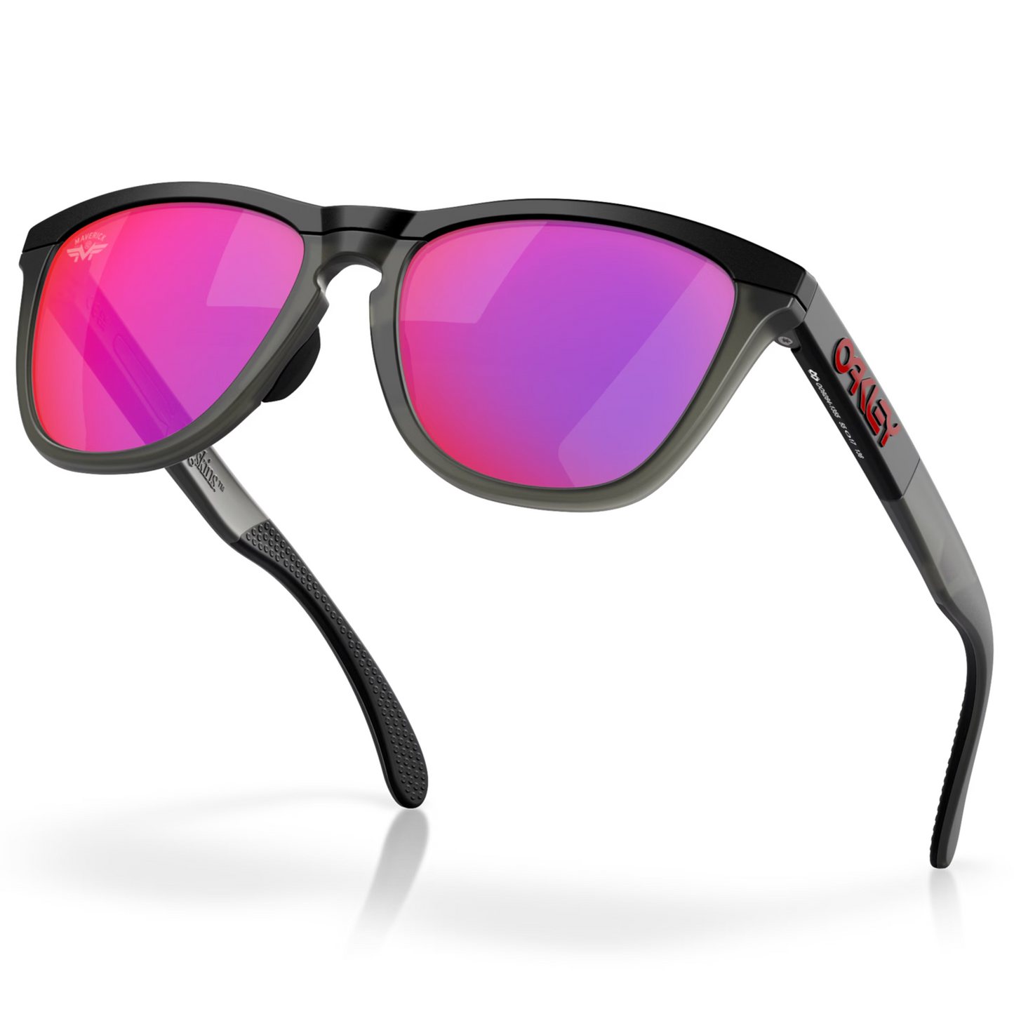 Oakley Frogskins Range Sunglasses (Matt Black/Matt Grey Smoke) Prizm Road Lens