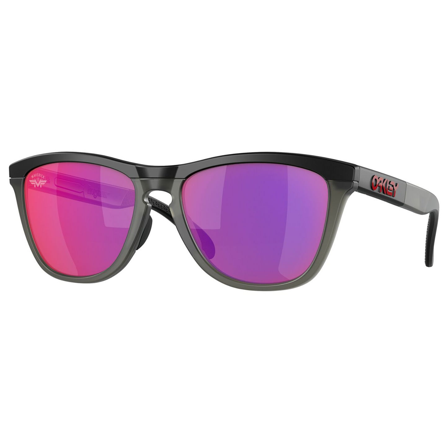 Oakley Frogskins Range Sunglasses (Matt Black/Matt Grey Smoke) Prizm Road Lens