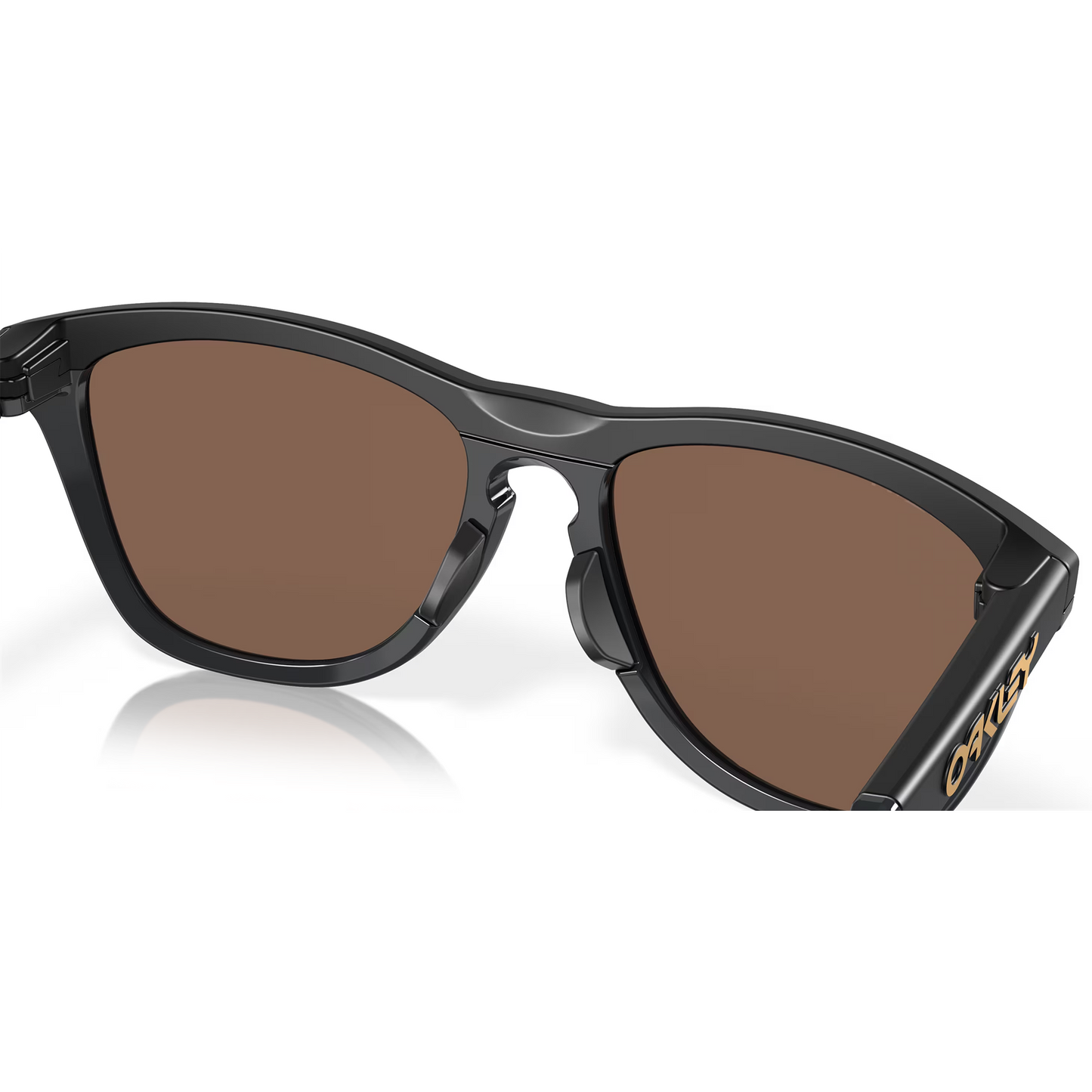 Oakley Frogskins Hybrid Sunglasses (Matt Black) Prizm 24K Polarized Lens