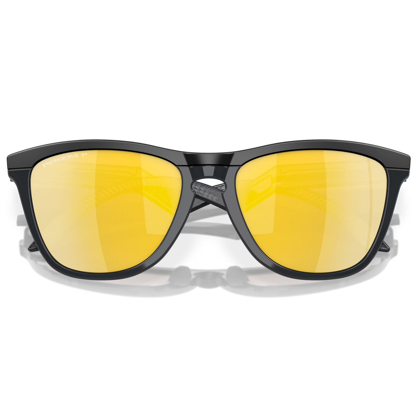 Oakley Frogskins Hybrid Sunglasses (Matt Black) Prizm 24K Polarized Lens