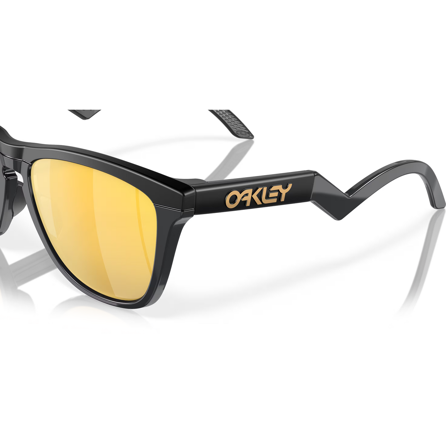 Oakley Frogskins Hybrid Sunglasses (Matt Black) Prizm 24K Polarized Lens