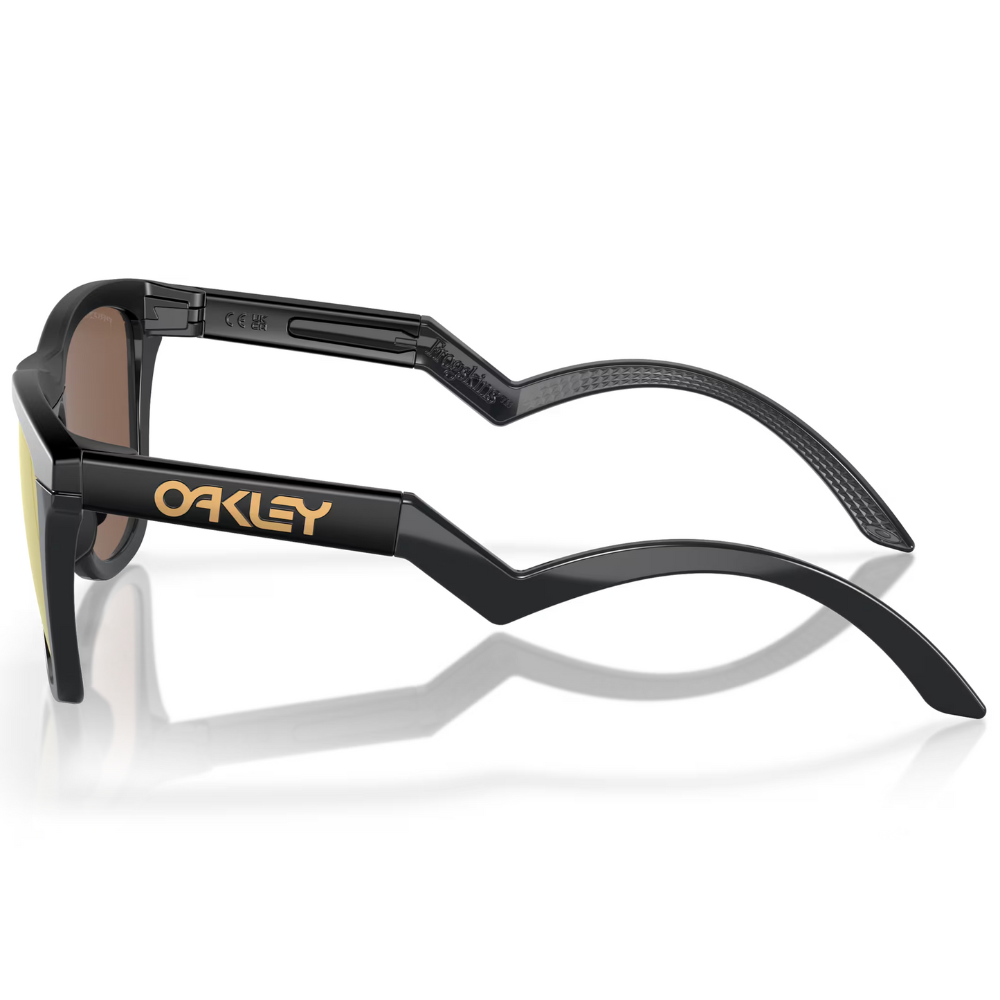 Oakley Frogskins Hybrid Sunglasses (Matt Black) Prizm 24K Polarized Lens
