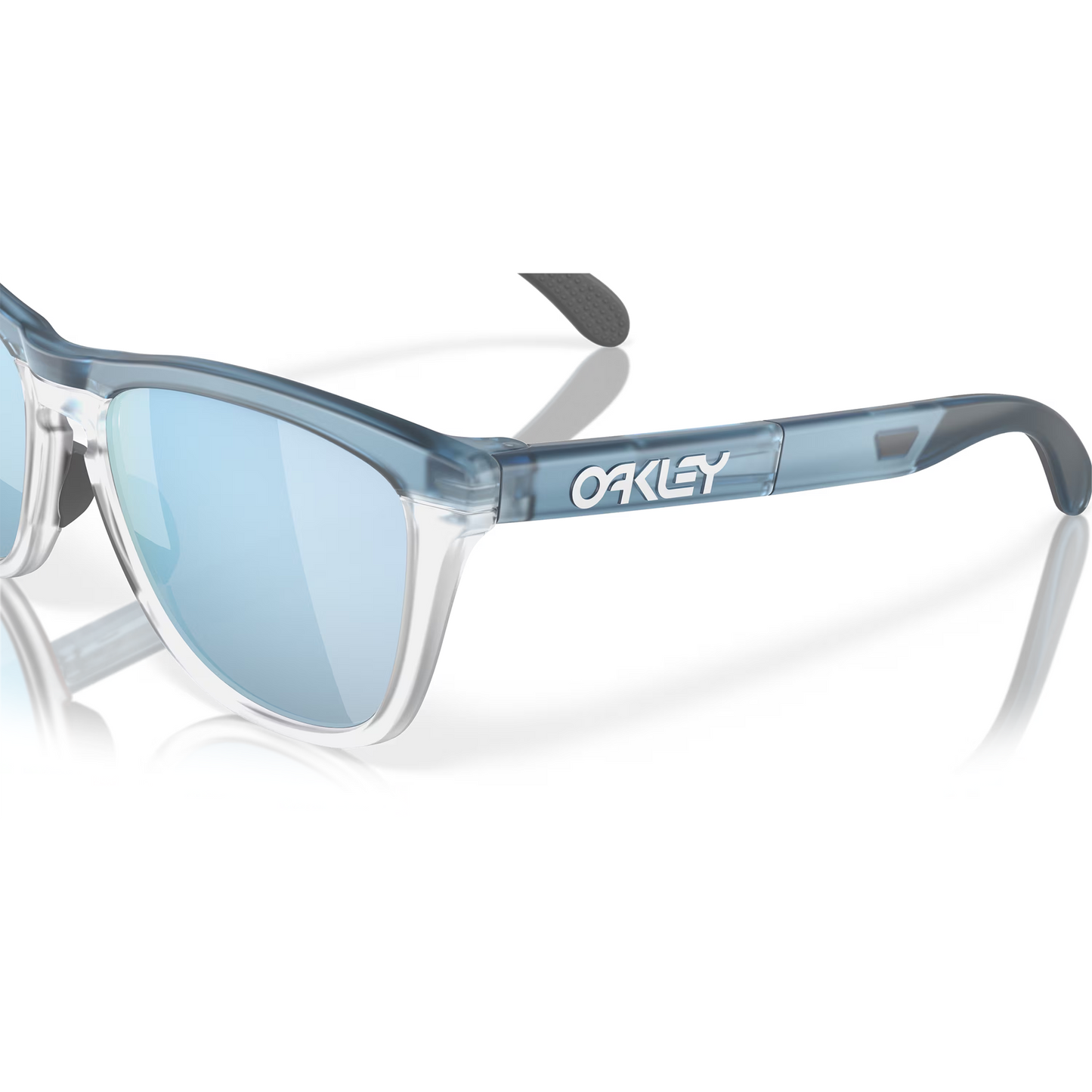 Oakley Frogskins Range Sunglasses (Trans Stonewash/Clear) Prizm Deep Water Polarized Lens
