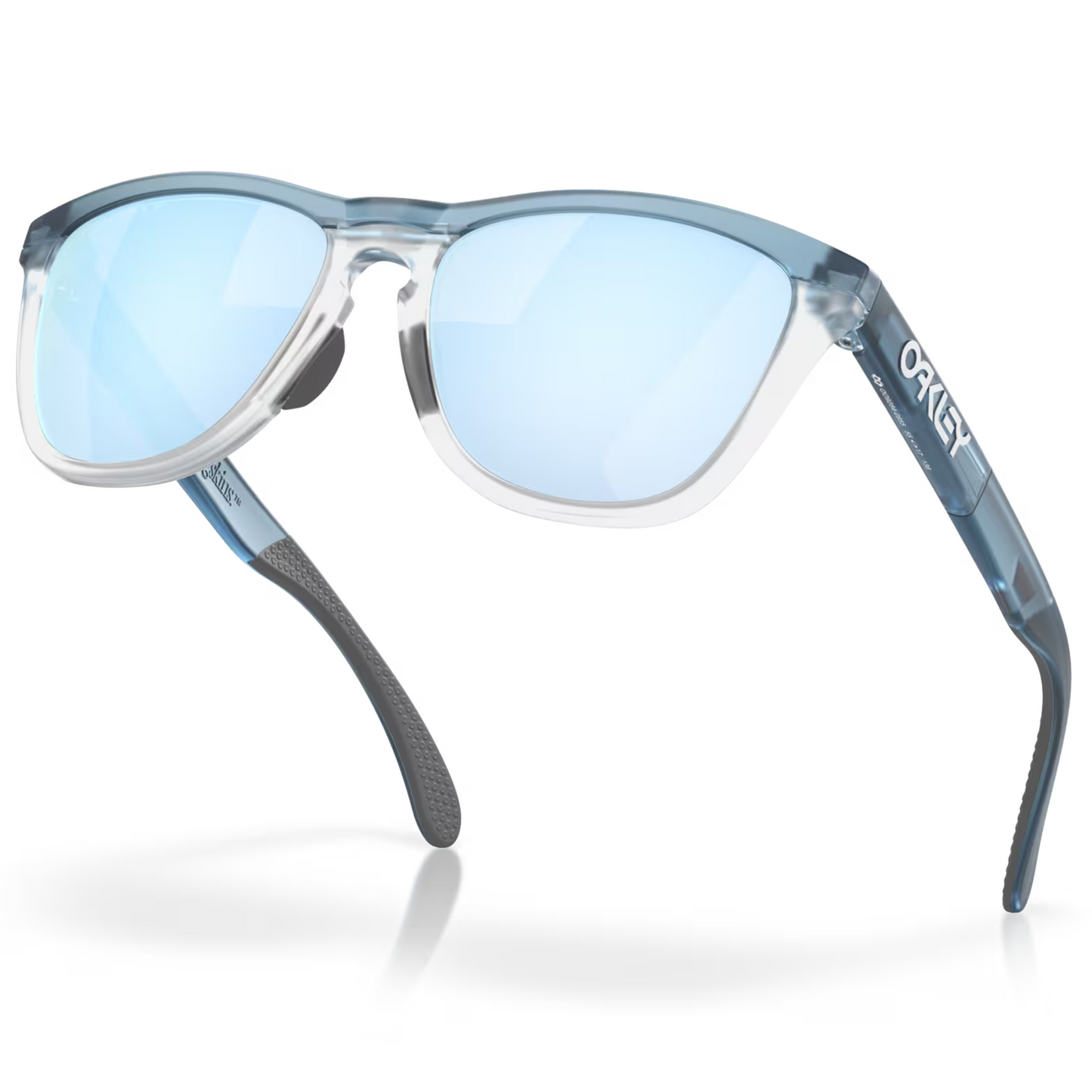 Oakley Frogskins Range Sunglasses (Trans Stonewash/Clear) Prizm Deep Water Polarized Lens